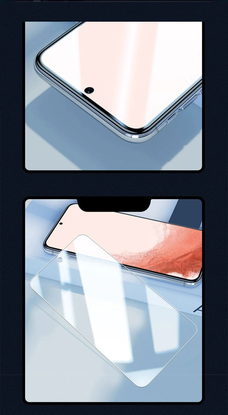 3PCS Full Coverage Tempered Glass for Samsung Galaxy S20 FE S21 S22 S23 S24 S25 Plus Ultra | Edge-to-Edge Screen Protector