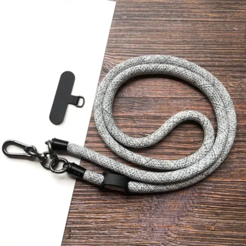 Adjustable Detachable Phone Lanyard – 8mm Universal Crossbody Strap