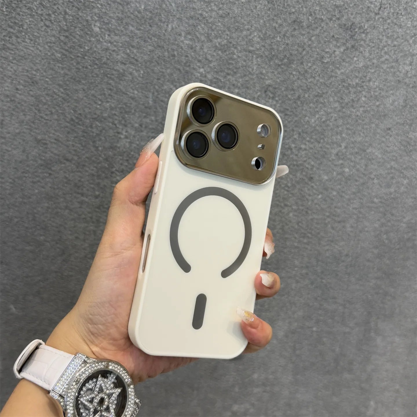 Matte Electroplating 17 ProMax Magsafe Magnetic Case For iPhone 17 16 15 14 13 12 Pro Max 17Air All Inclusive Lens Film Cover