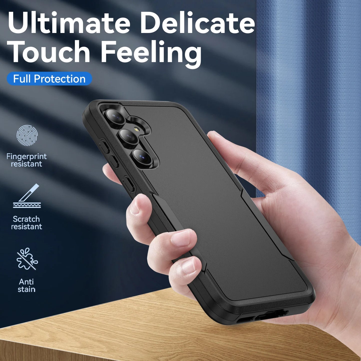 Military Grade Cases for Samsung Galaxy S25 FE S22 S23 Plus S21 S24 FE Ultra Edge Armor Case
