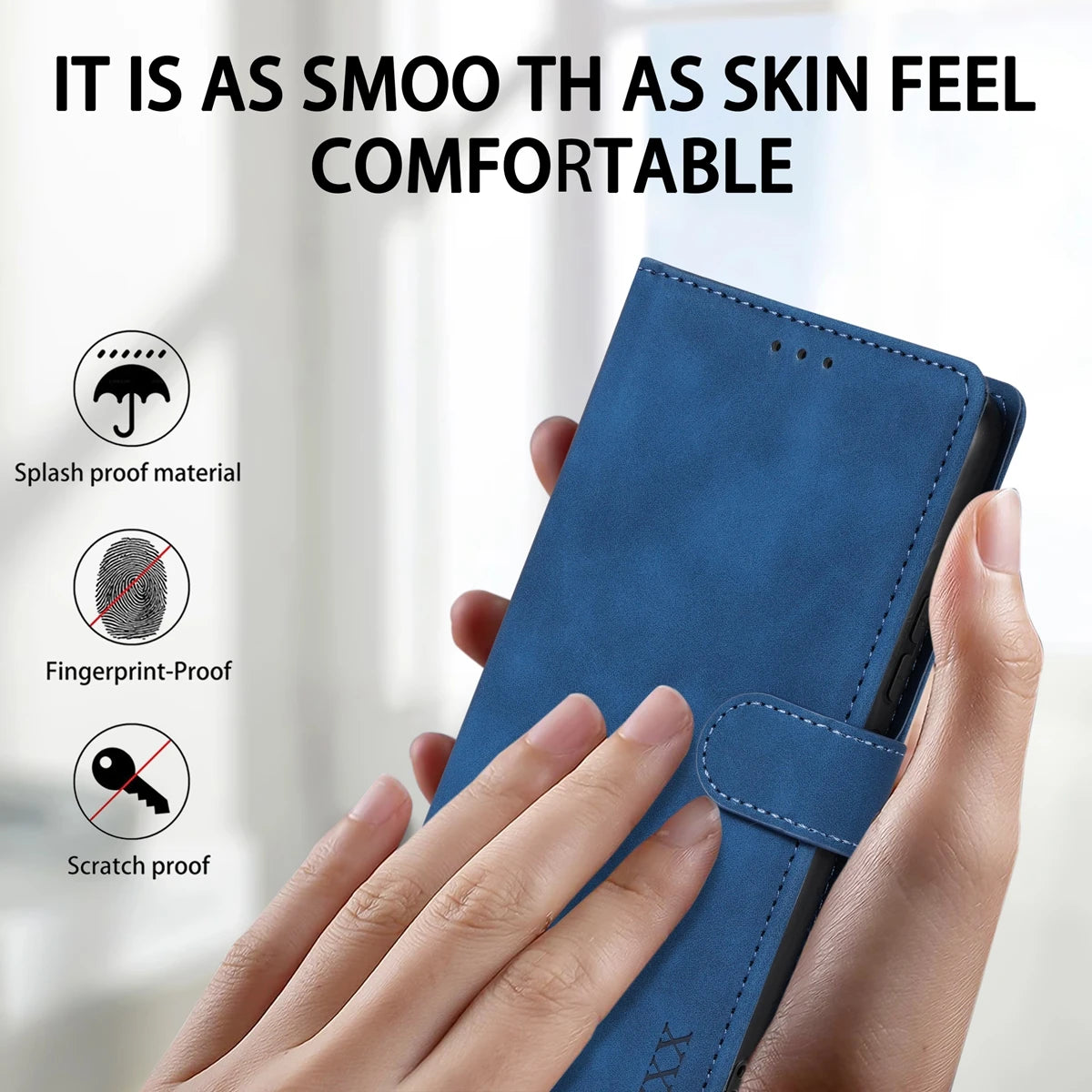 Wallet Magnetic Flip With Card Slot Leather Case For Samsung Galaxy S25 Edge S25 Ultra S24 FE Note 20 10 Lite 10 Plus 9 A36 A56