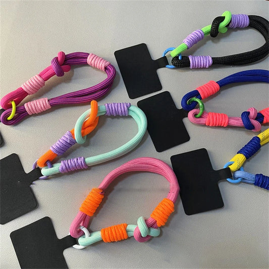 Korean Cute Knot Phone Bracelet – Anti-Loss Hand Strap for iPhone & Samsung