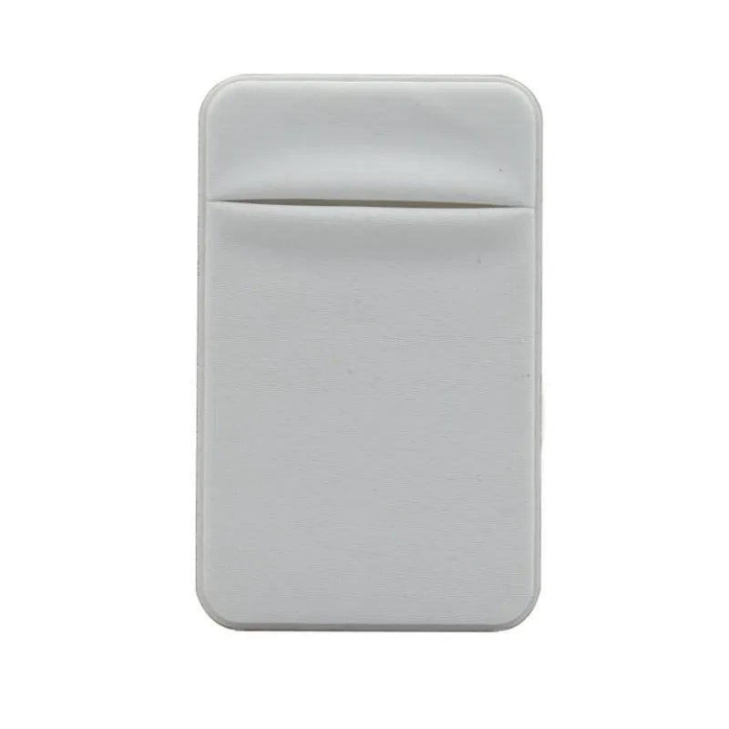 1PC Fashion Elastic Cloth Phone Card Holder | Mobile Wallet Case with Adhesive Sticker for Credit & ID Cards