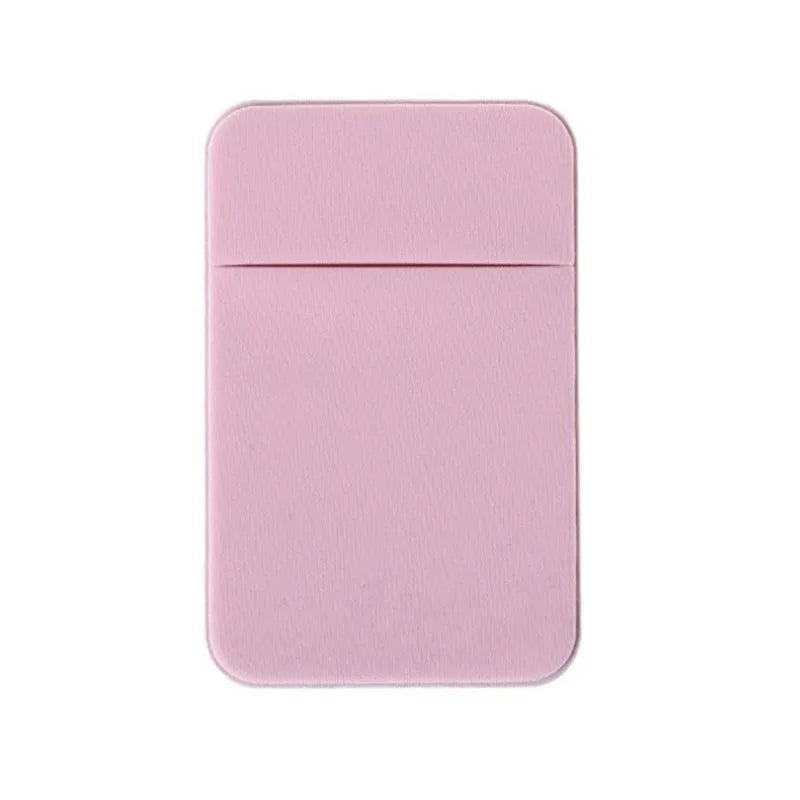 1PC Fashion Elastic Cloth Phone Card Holder | Mobile Wallet Case with Adhesive Sticker for Credit & ID Cards