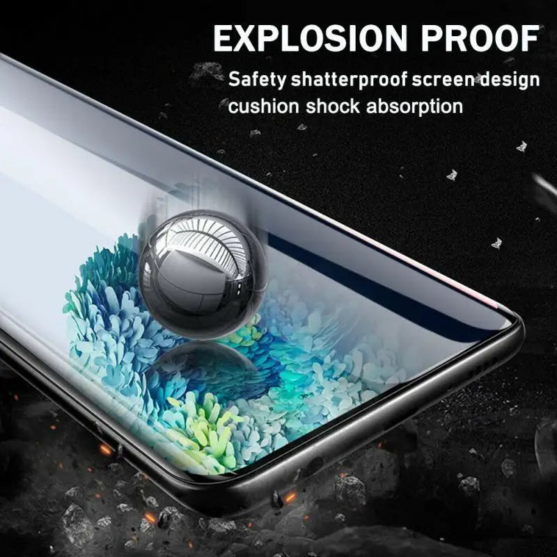 Privacy Tempered Glass for Samsung Galaxy S21 S22 S23 S24 S25 Plus | Anti-Spy Screen Protector with Fingerprint Sensor Support