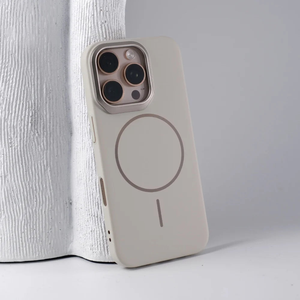 Luxury Hard Matte Shockproof Case for iPhone14 13 12 11 Pro Max Plus 16ProMax Slim PC Armor For Magsafe Magnetic Cover