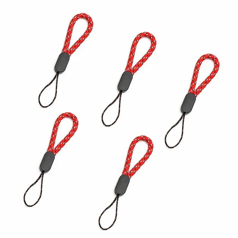3/5pcs Wrist Lanyard Strap – Short Grip Rope for Phone & Keys