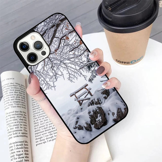 Winter Snow Landscape iPhone Case – Fits iPhone 11–17