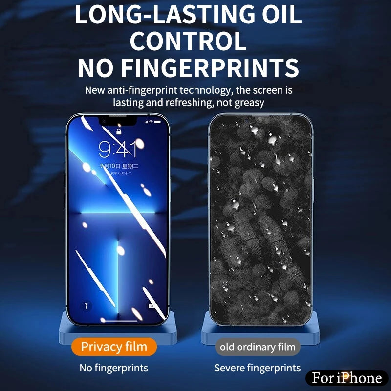 Cut Edge Luxury Tempered Glass – Full-Cover Screen Protector for iPhone 11–17 / Pro Max / Air