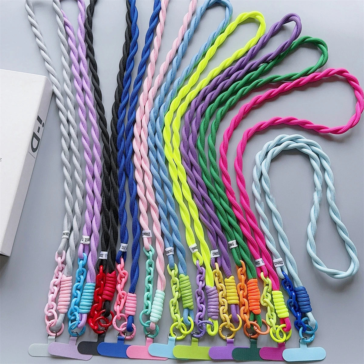 Cute Acrylic Phone Lanyard – Universal Crossbody & Wrist Strap