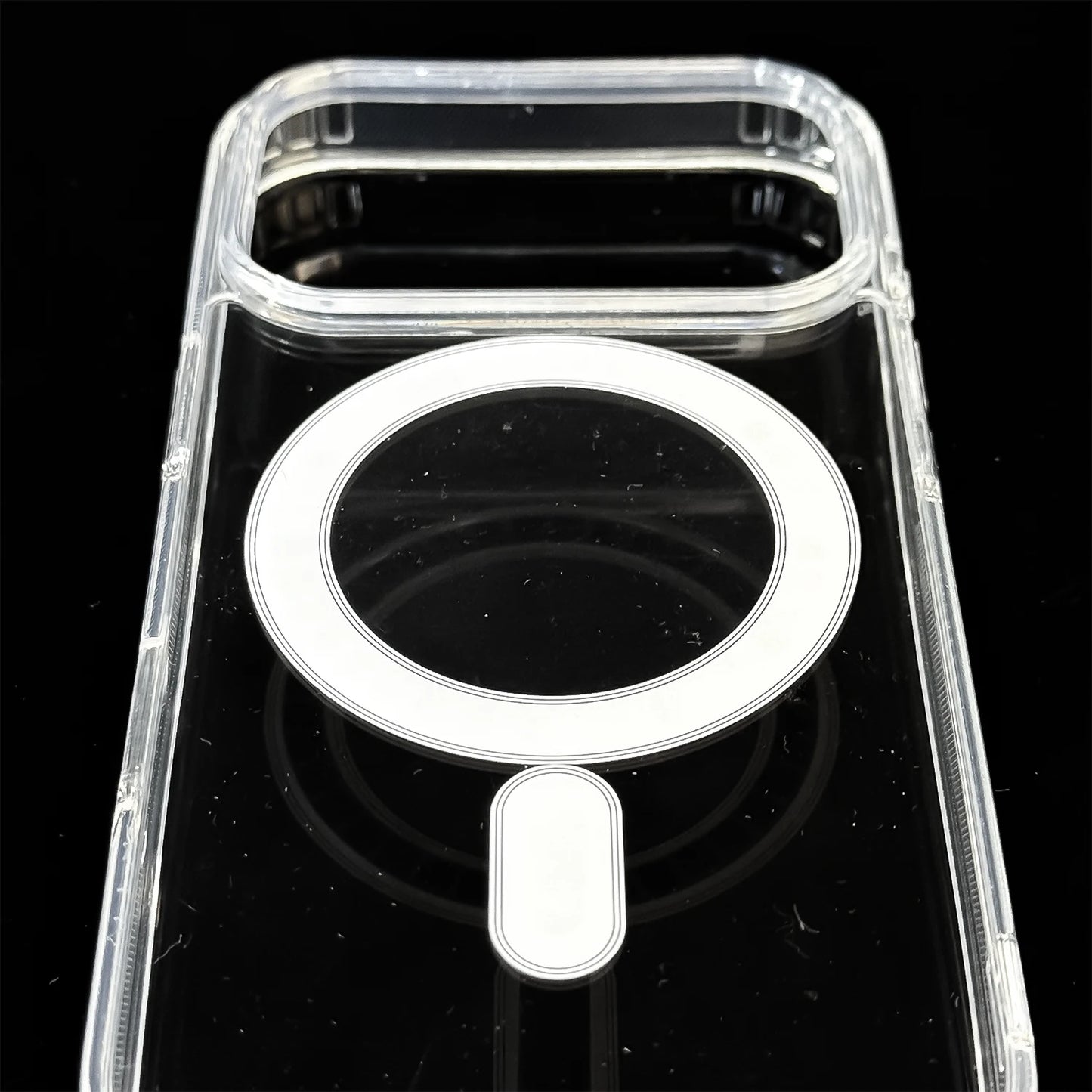 Strong Magnetic Case For iPhone 17 Pro Max/17Pro/17Air Transparent Phone Cover For iPhone 17 Suit for Magsafe Charging Shell
