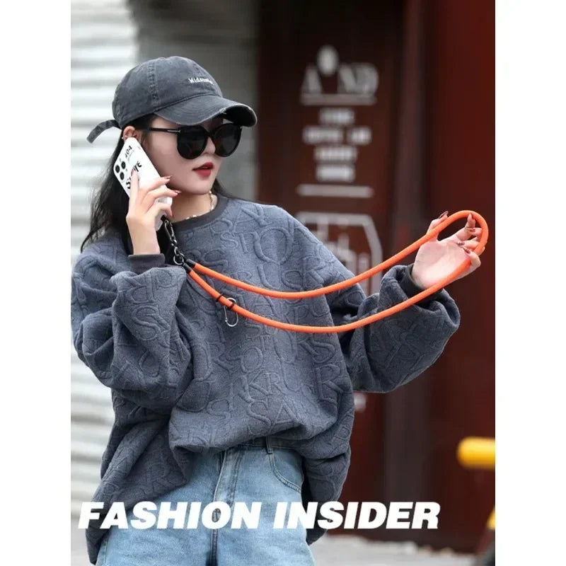 Adjustable Detachable Phone Lanyard – 8mm Universal Crossbody Strap