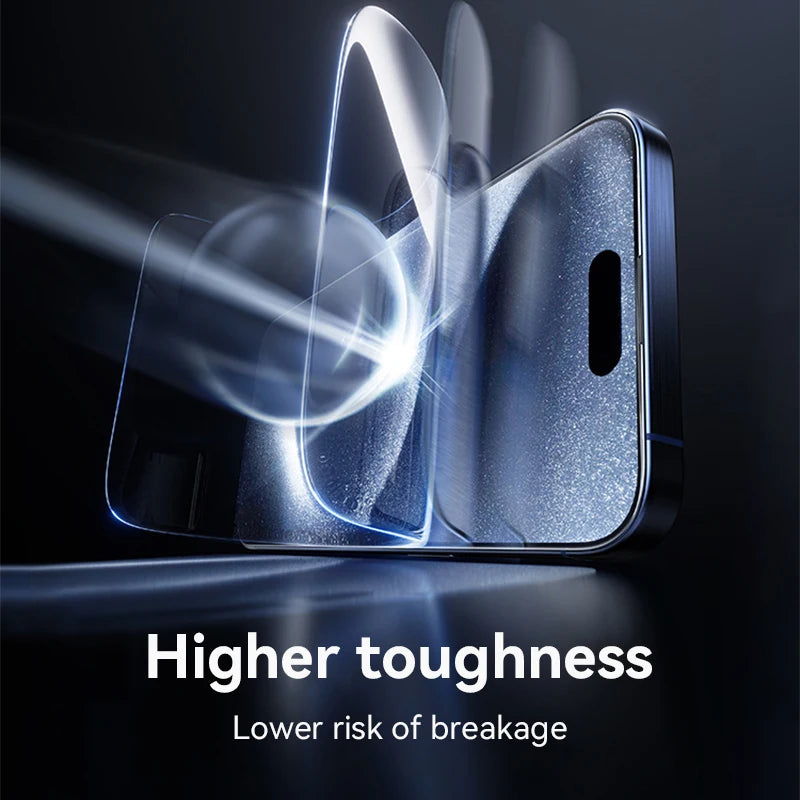 Joyroom Tempered Glass Screen Protector – 1/2/3pcs for iPhone 11–16 & Pro Max