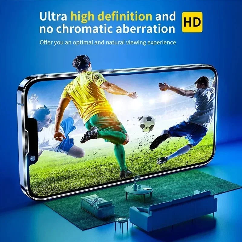 1–5pcs Tempered Glass Screen Protector – iPhone 6–16 / Pro Max / SE / X Series