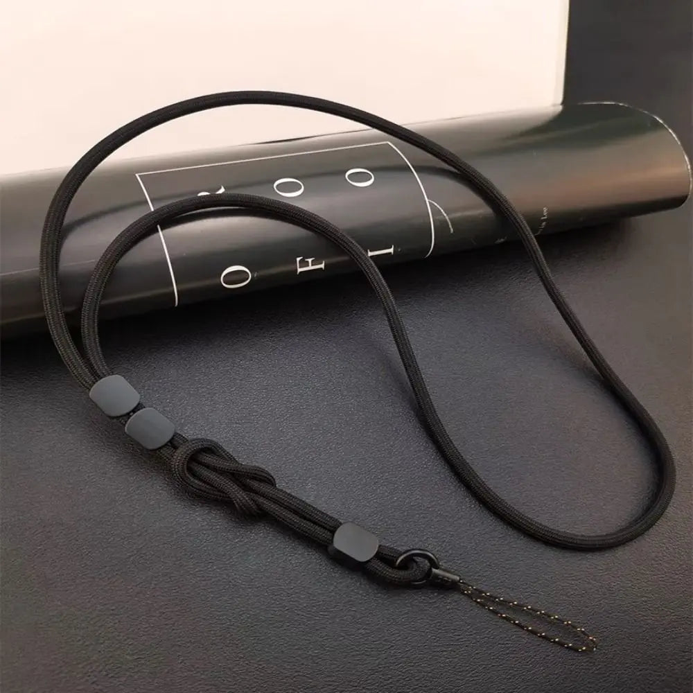 Colorful Hand-Woven Phone Lanyard | Adjustable Detachable Neck & Wrist Strap, Anti-Lost Hanging Chain for All Mobile Phones