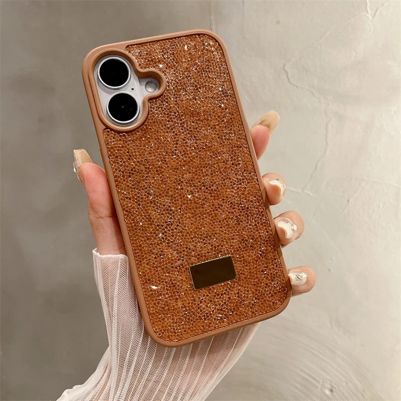 Luxury Shiny Diamond Phone Case For iPhone14 Pro Max Plus 13 12 11 Star Diamond Soft Rubber Protective Cover