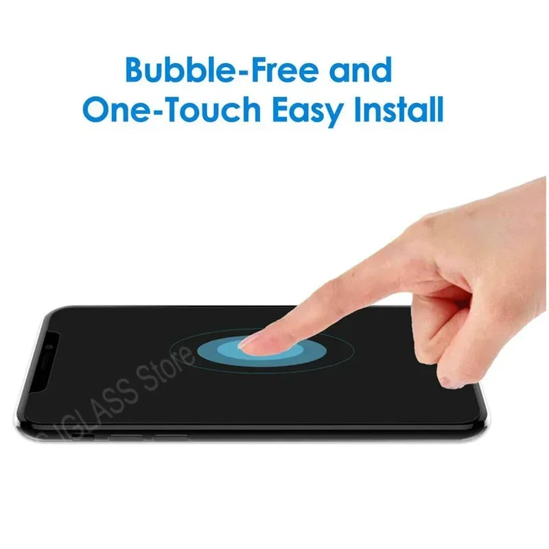 4pcs Tempered Glass Screen Protector – Full Coverage for iPhone 6S–16 Pro Max