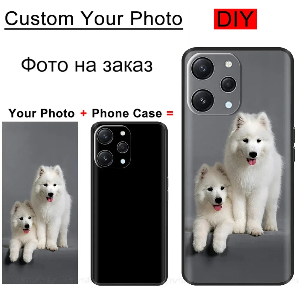 Make It Yours – Custom Photo Phone Case for Redmi & Poco Models (Soft Silicone).