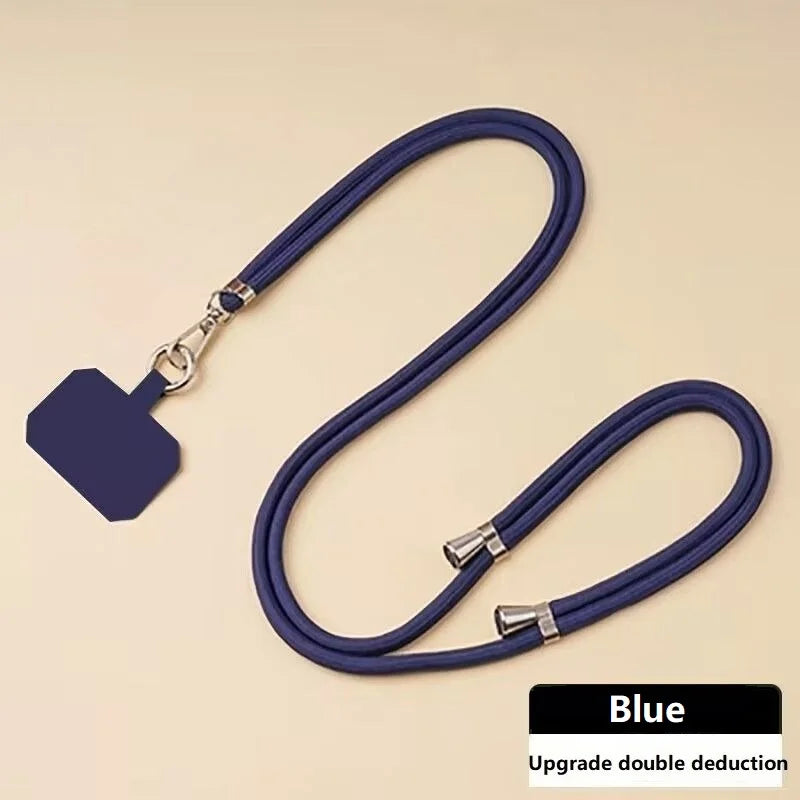 Phone Lanyard Strap Crossbody Cord with Adjustable Mobile Chain | Cell Phone Necklace Strap for Hands-Free Carry (SJGS01)
