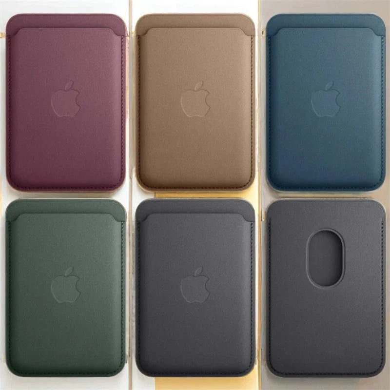 Original Apple MagSafe Wallet & Magnetic Card Holder Case for iPhone | Official Leather Phone Cover