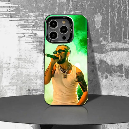 JC Reyes Tour 2025 Phone Case For iPhone 16,15,14,13,12,11,Pro,Max,Black Matte Shockproof Cover