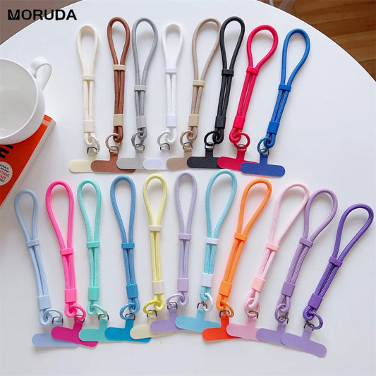 Adjustable Short Lanyard Wrist Strap for Mobile Phone | Universal Colorful Hand Rope for Cell Phone Case Accessories
