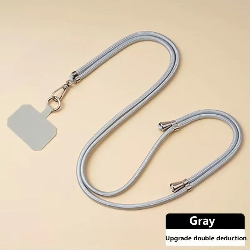 Phone Lanyard Strap Crossbody Cord with Adjustable Mobile Chain | Cell Phone Necklace Strap for Hands-Free Carry (SJGS01)