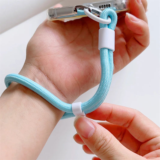 Adjustable Short Lanyard Wrist Strap for Mobile Phone | Universal Colorful Hand Rope for Cell Phone Case Accessories