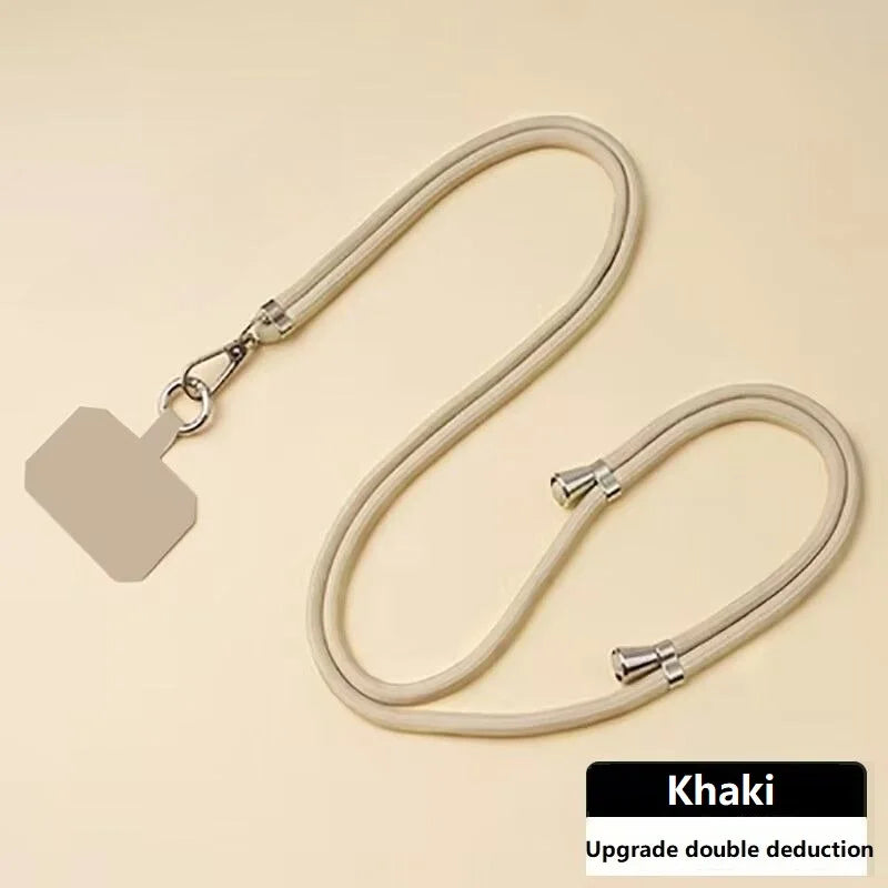 Phone Lanyard Strap Crossbody Cord with Adjustable Mobile Chain | Cell Phone Necklace Strap for Hands-Free Carry (SJGS01)