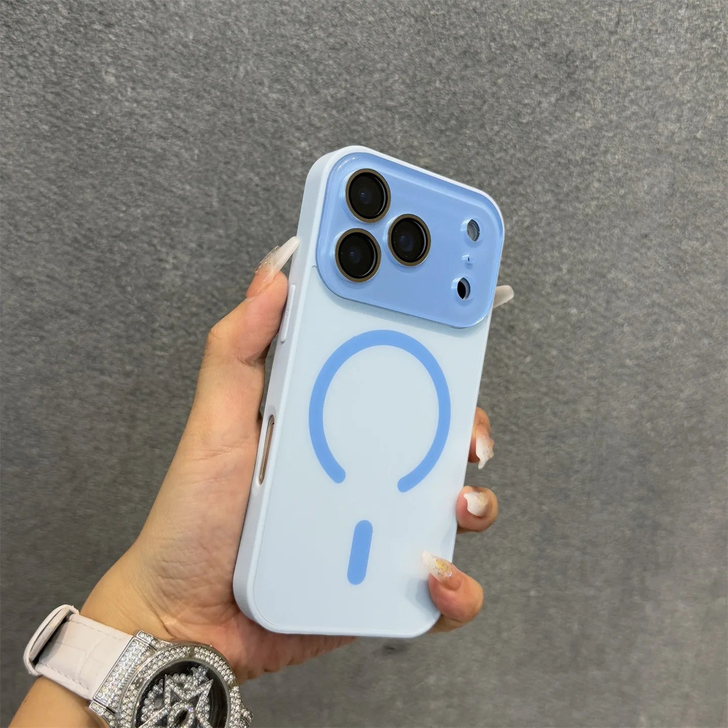 Matte Electroplating 17 ProMax Magsafe Magnetic Case For iPhone 17 16 15 14 13 12 Pro Max 17Air All Inclusive Lens Film Cover