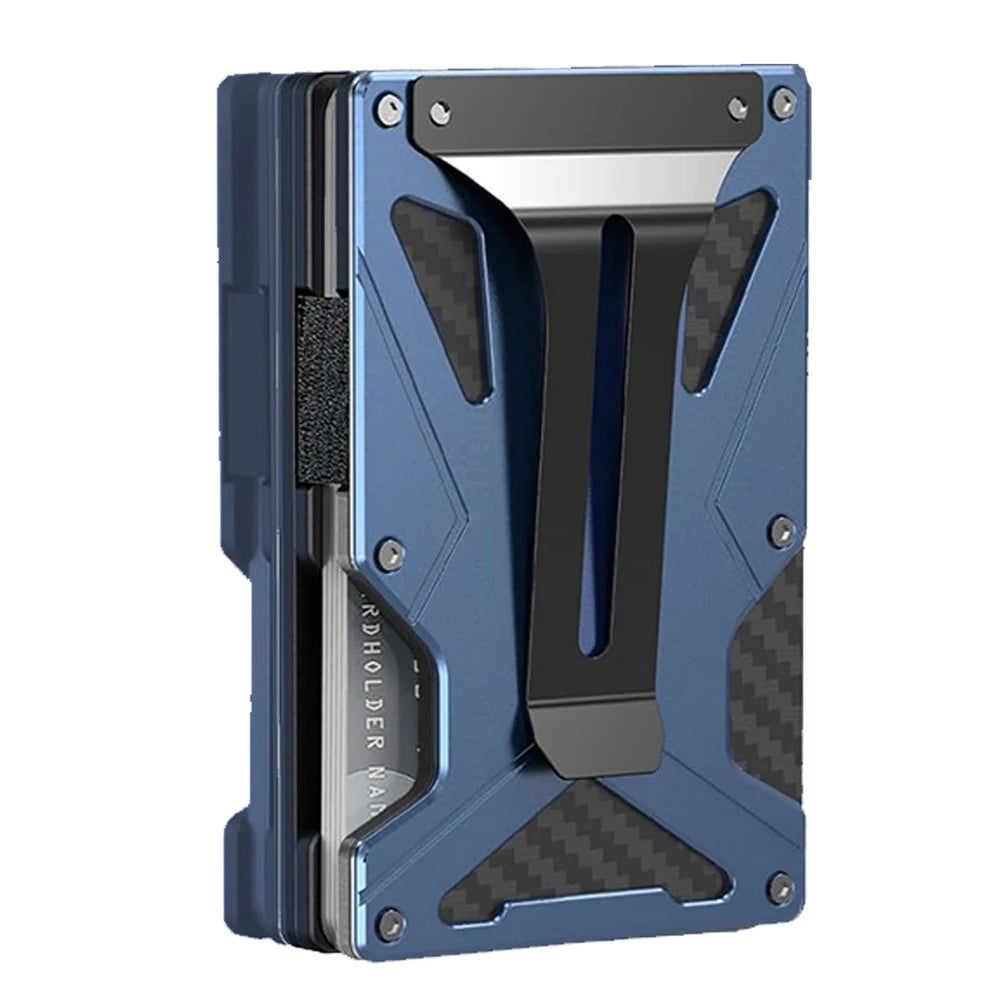 Magnetic MagSafe Wallet for iPhone | Metal Card Holder with AirTag Slot, RFID Blocking & Money Clip – MagSafe Compatible