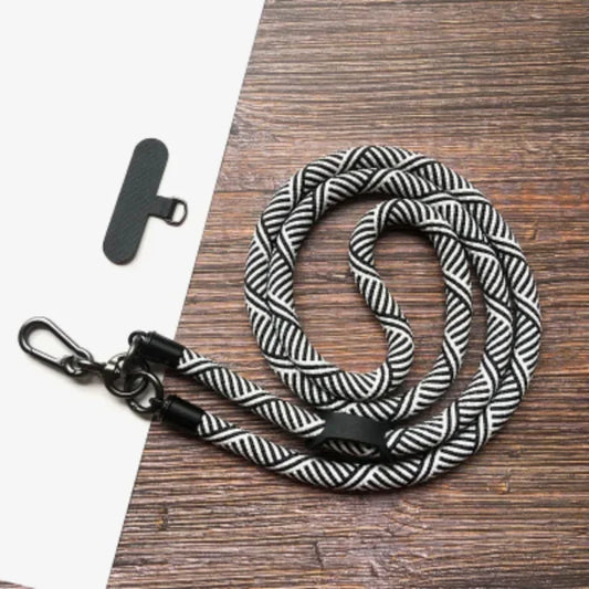 Adjustable Detachable Phone Lanyard – 8mm Universal Crossbody Strap