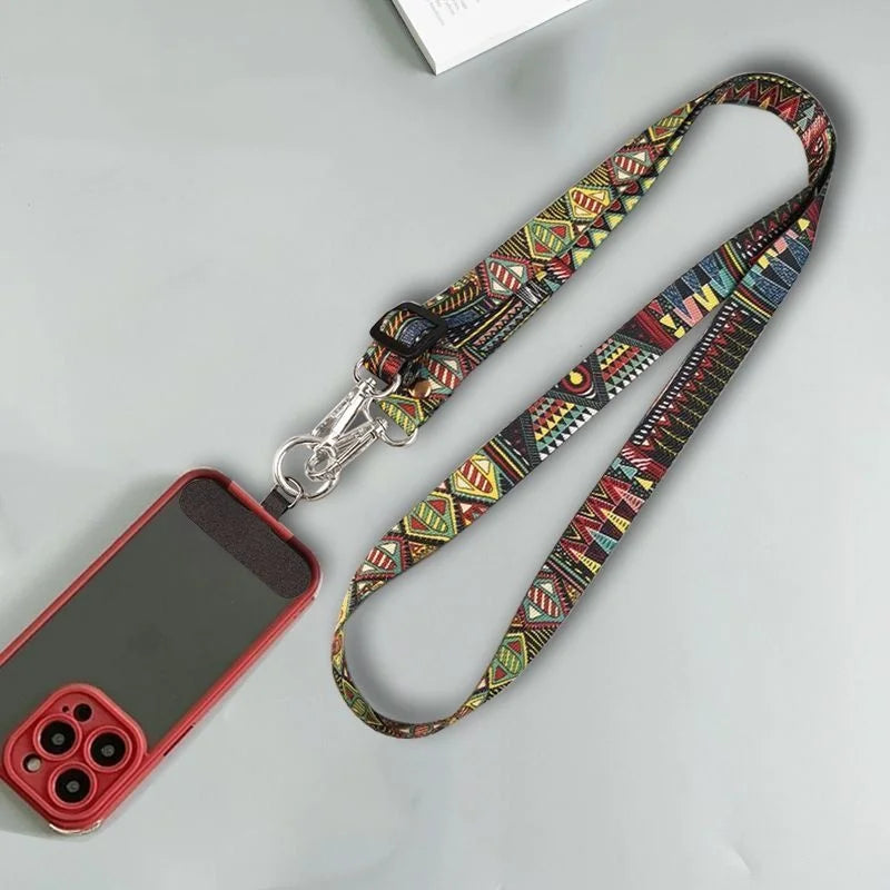 Universal Crossbody Phone Lanyard – Adjustable Anti-Loss Neck Strap