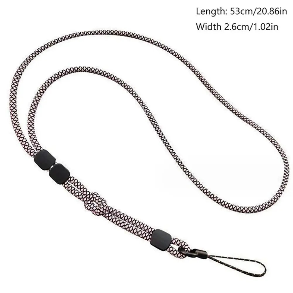 Colorful Hand-Woven Phone Lanyard | Adjustable Detachable Neck & Wrist Strap, Anti-Lost Hanging Chain for All Mobile Phones