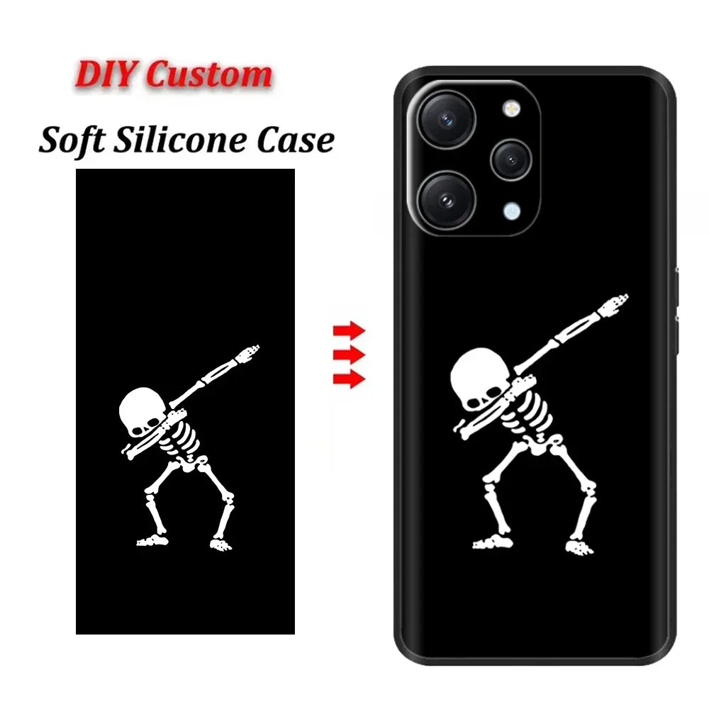Make It Yours – Custom Photo Phone Case for Redmi & Poco Models (Soft Silicone).