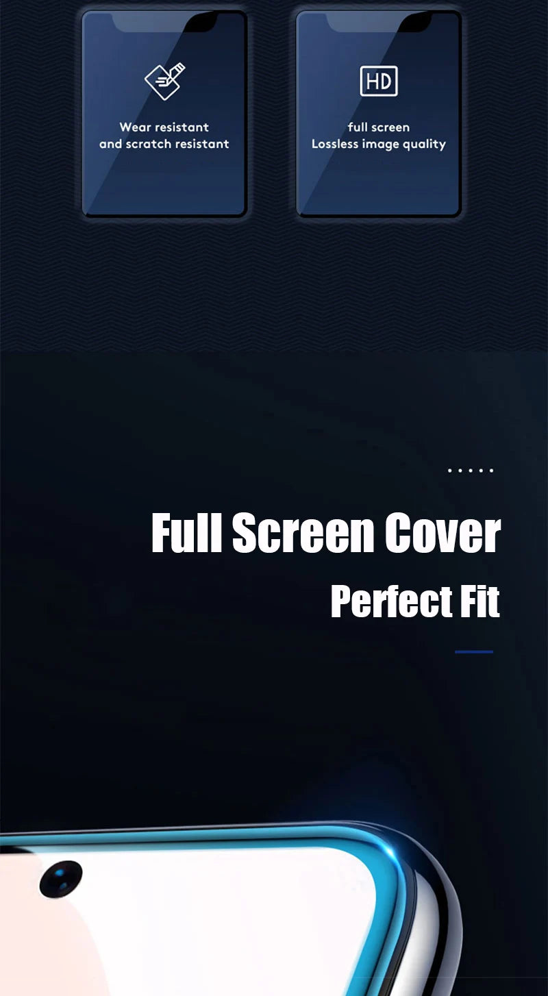 3PCS Full Coverage Tempered Glass for Samsung Galaxy S20 FE S21 S22 S23 S24 S25 Plus Ultra | Edge-to-Edge Screen Protector