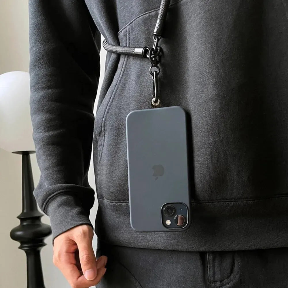 8mm Thick Crossbody Phone Lanyard – Durable Anti-Lost Neck Strap
