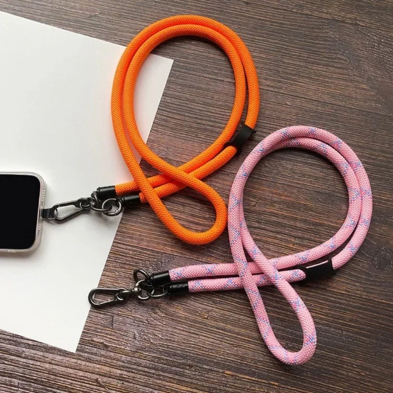 Adjustable Detachable Phone Lanyard – 8mm Universal Crossbody Strap