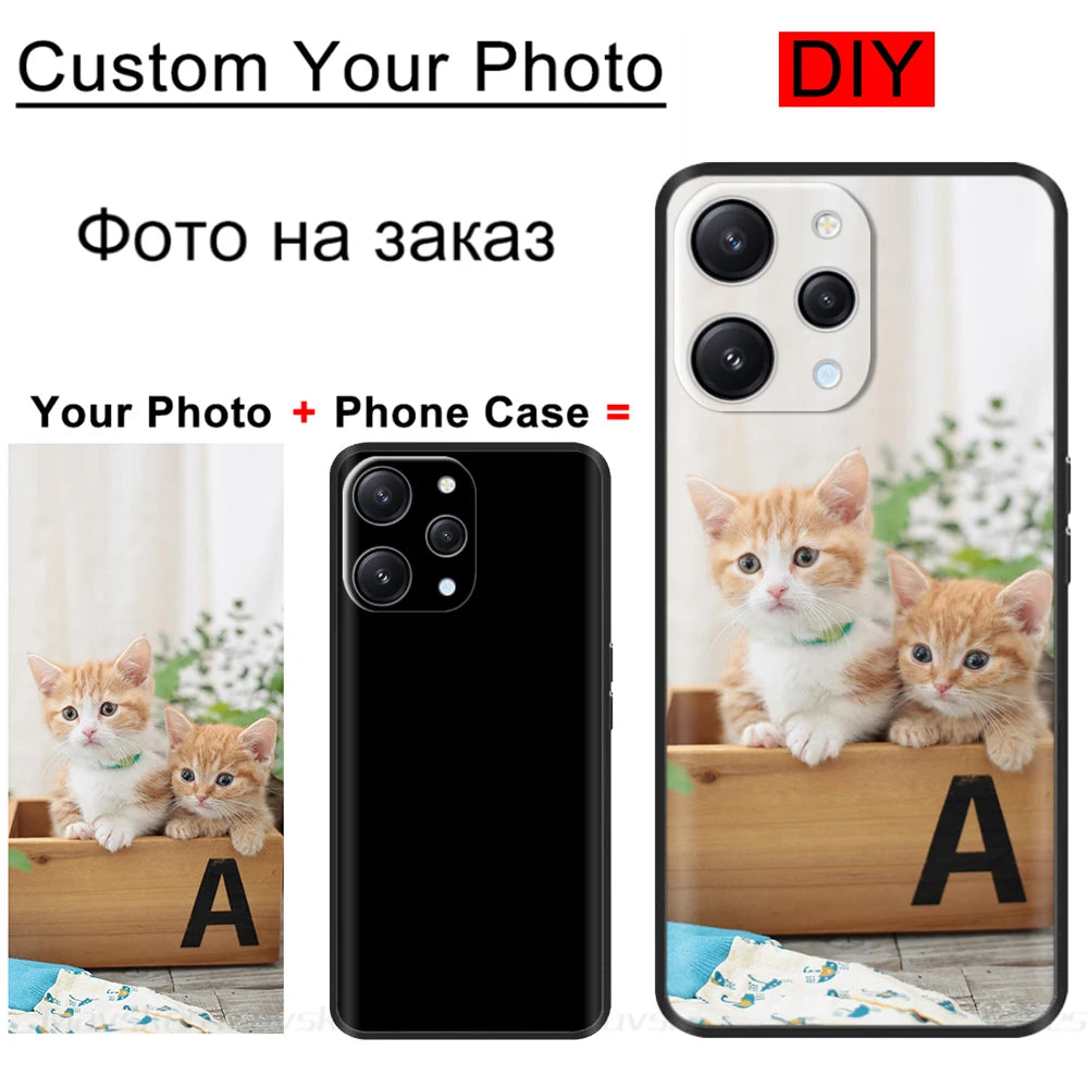 Make It Yours – Custom Photo Phone Case for Redmi & Poco Models (Soft Silicone).
