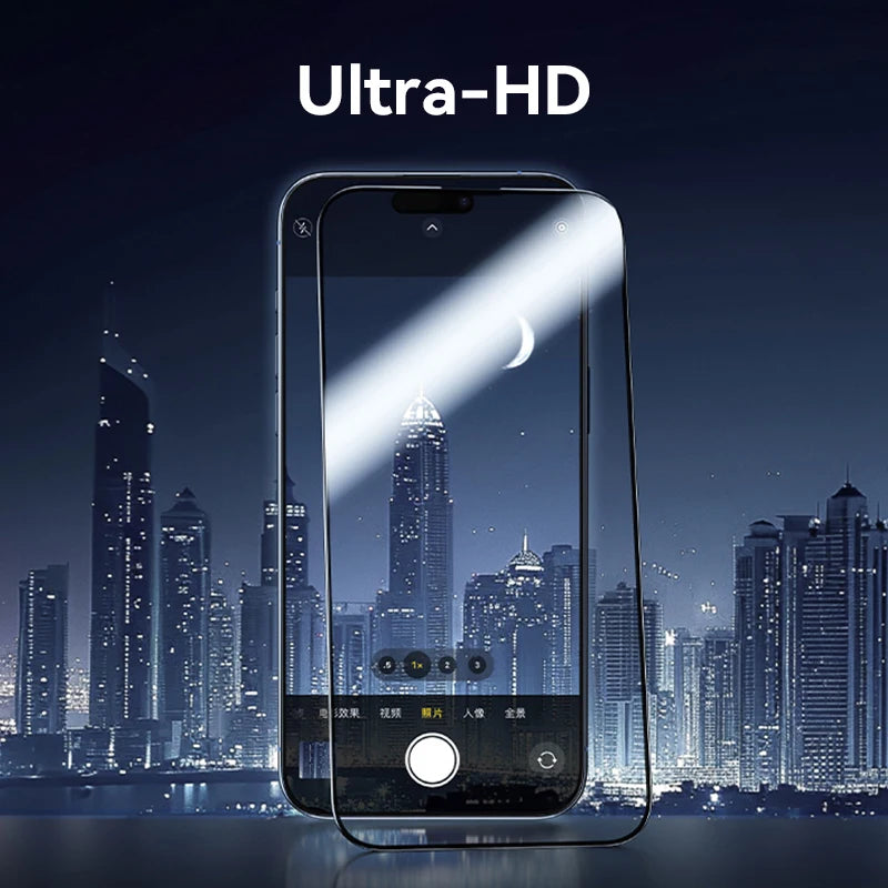 Joyroom Tempered Glass Screen Protector – 1/2/3pcs for iPhone 11–16 & Pro Max