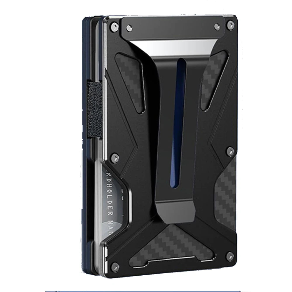 Magnetic MagSafe Wallet for iPhone | Metal Card Holder with AirTag Slot, RFID Blocking & Money Clip – MagSafe Compatible