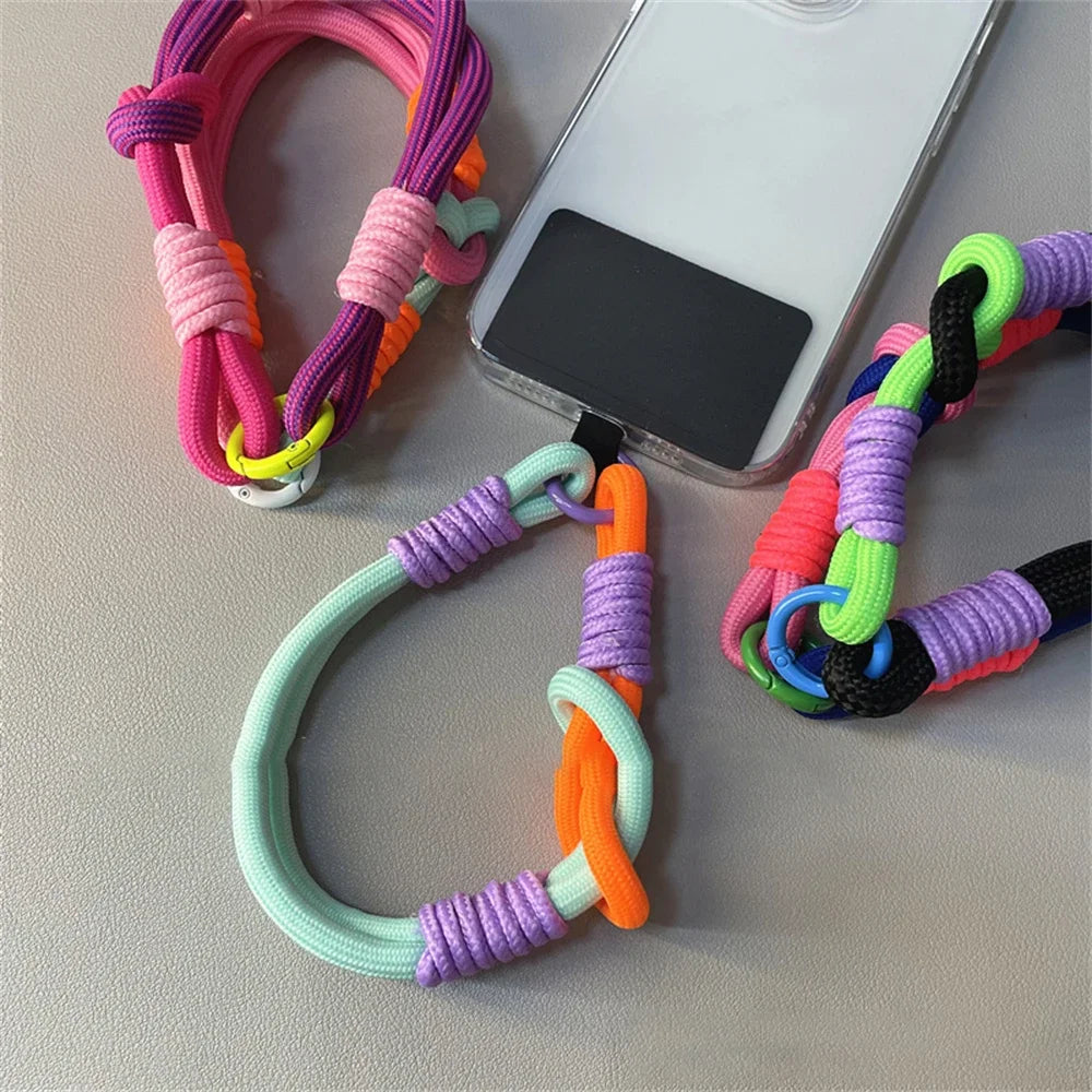 Korean Cute Knot Phone Bracelet – Anti-Loss Hand Strap for iPhone & Samsung