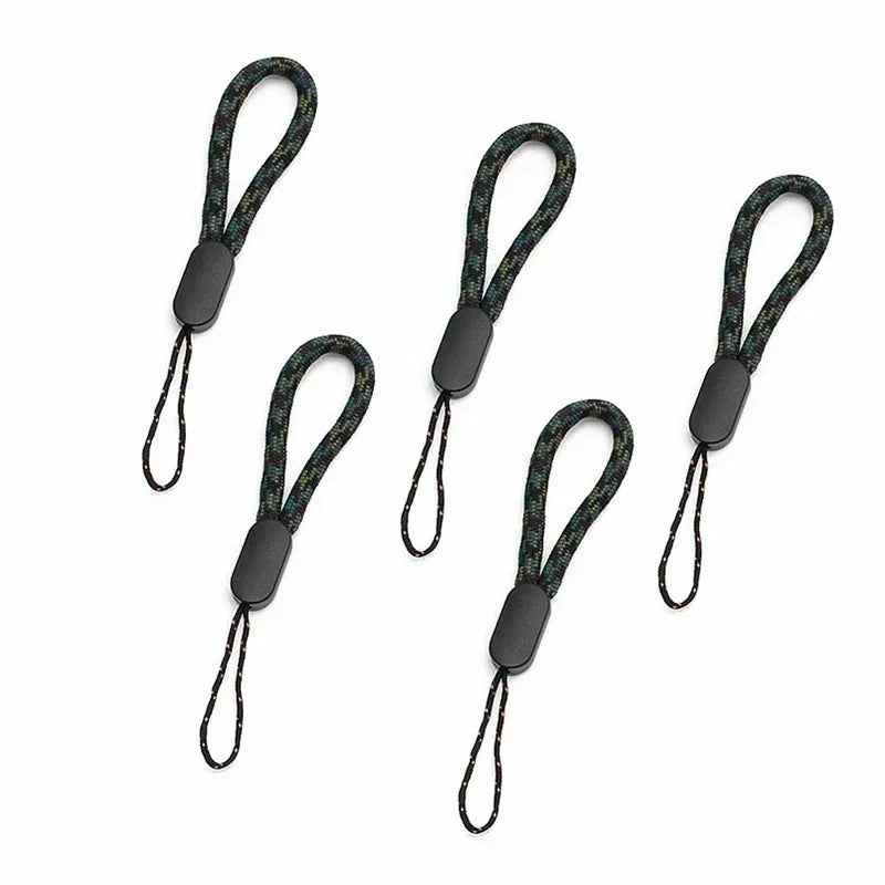3/5pcs Wrist Lanyard Strap – Short Grip Rope for Phone & Keys