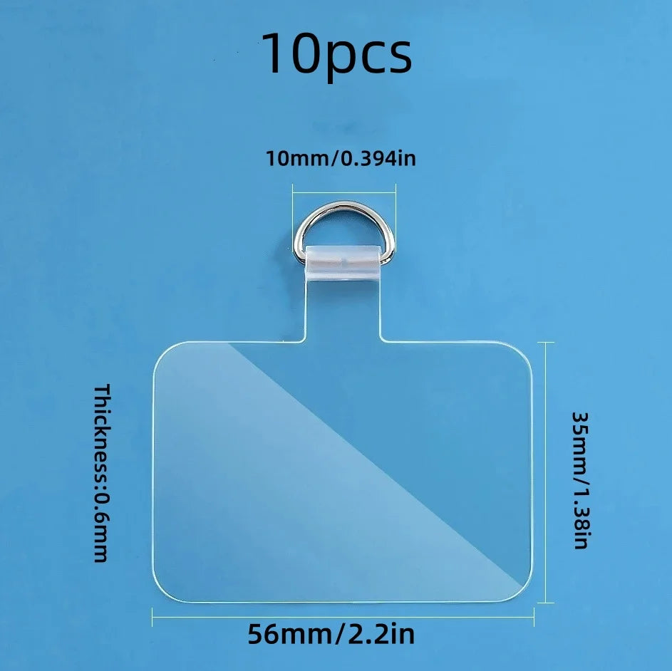 10/5pcs Universal Anti-Lost Phone Lanyard – Detachable Charm Strap