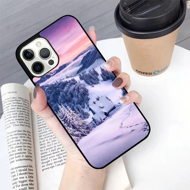 Winter Snow Landscape iPhone Case – Fits iPhone 11–17