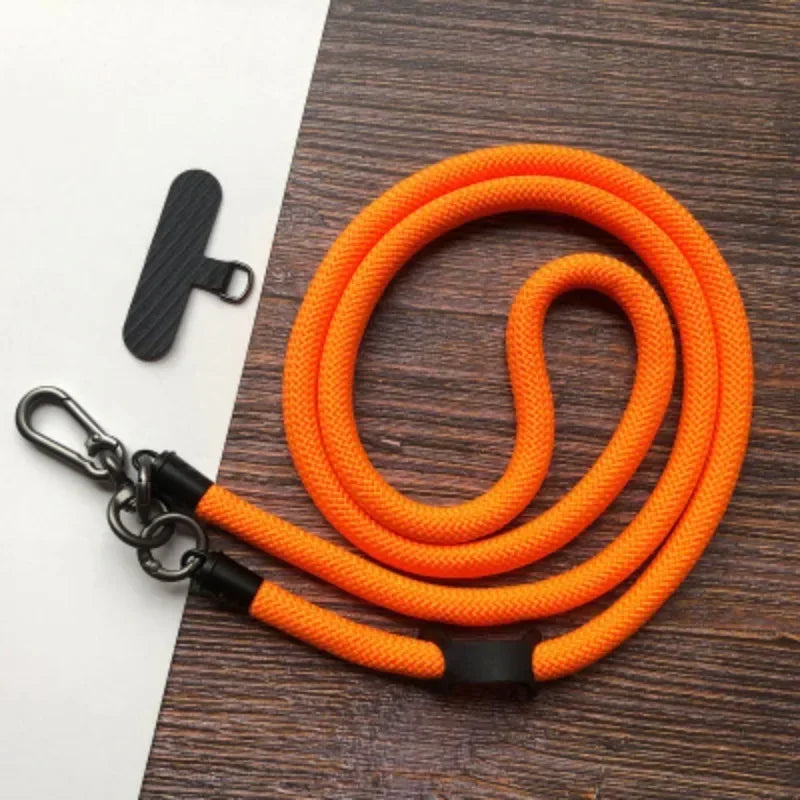Adjustable Detachable Phone Lanyard – 8mm Universal Crossbody Strap