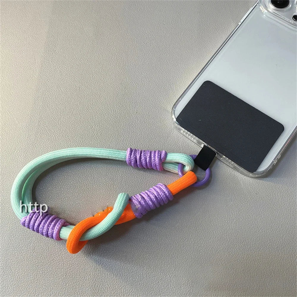 Korean Cute Knot Phone Bracelet – Anti-Loss Hand Strap for iPhone & Samsung