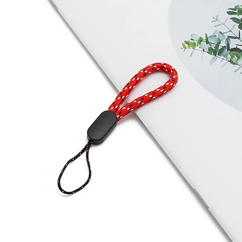 Hand Wrist Lanyard Strap – Short Grip Rope for Phone, Keys & ID
