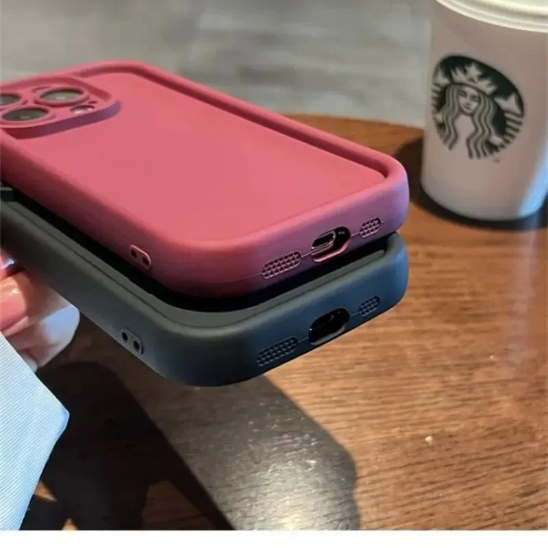 Shockproof Candy Color Silicone Case for Samsung Galaxy S25, S24 Ultra, S23, S22, S21, S20 FE/Lite, Note 20 5G – Soft Matte Protective Cover