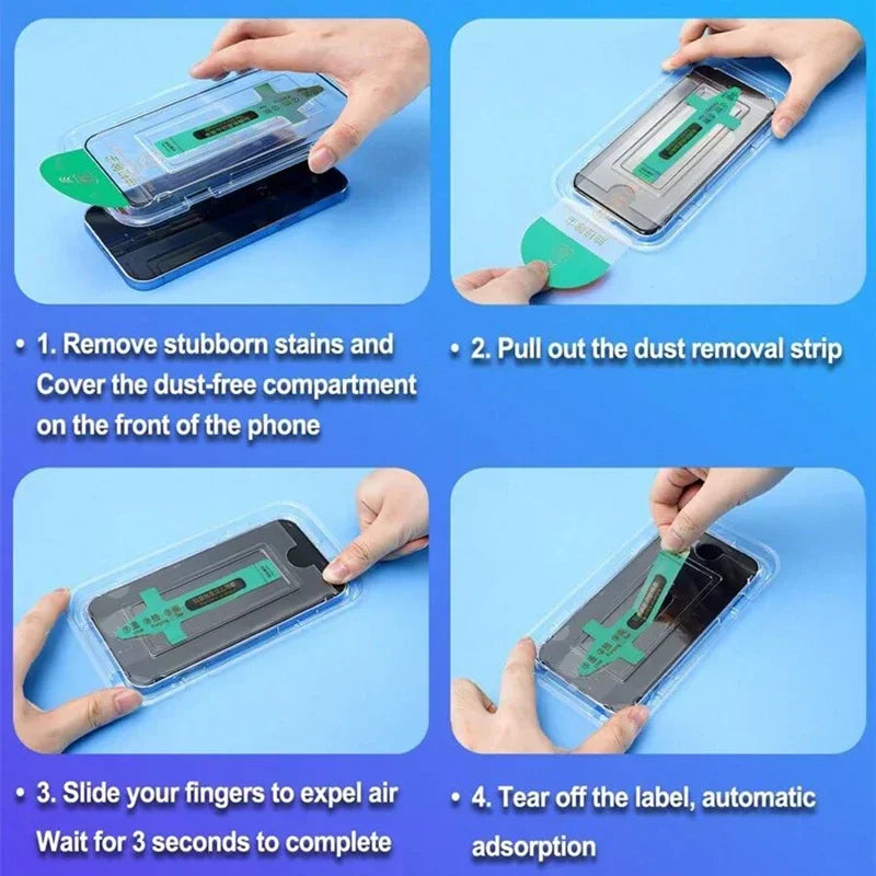 3pcs Matte Privacy Screen Protector – Anti-Spy Glass for iPhone 11–17